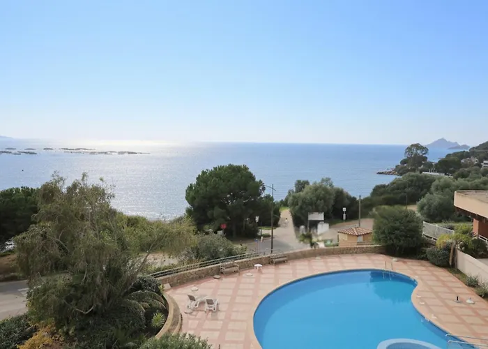 Les Sanguinaires N31 - T2 Vue Mer, Piscine, 阿雅克肖